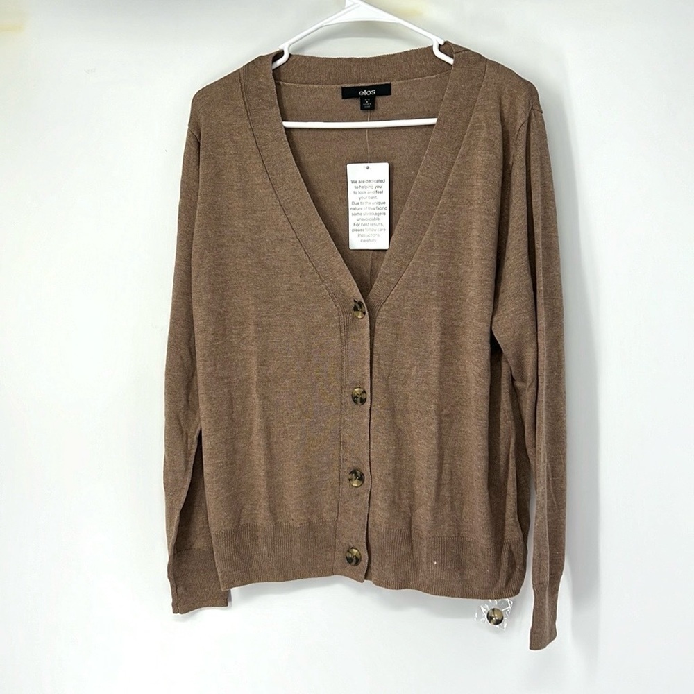 Ellos NWT women’s 10/12 knit cardigan sweater